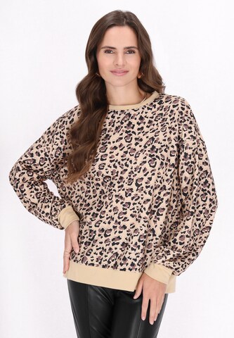 faina - Sweatshirt em bege: frente