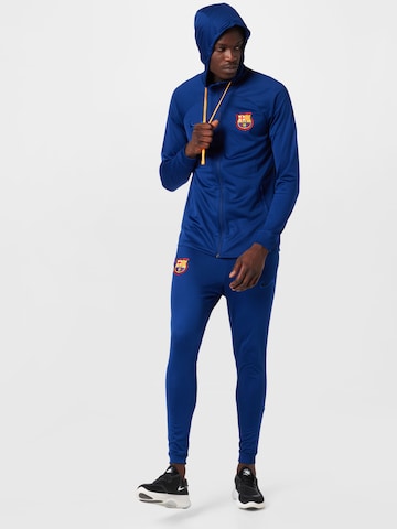 NIKE Trainingspak in Blauw