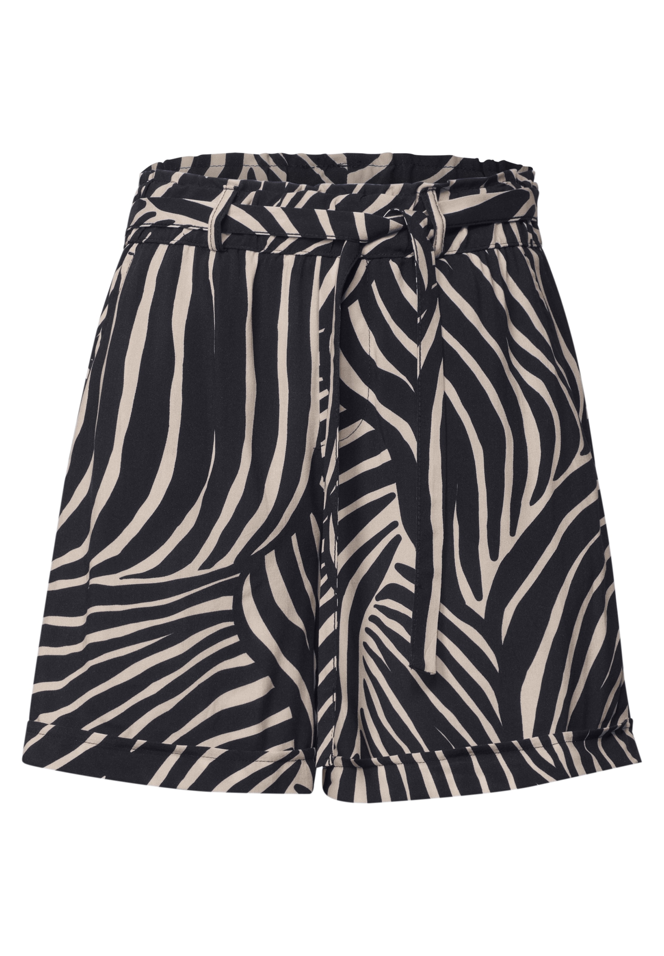STREET ONE Regular Pants in Black: front