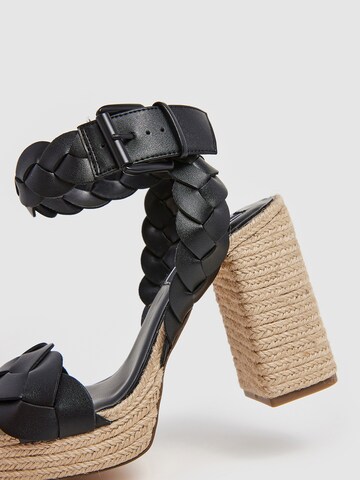 Pepe Jeans Sandals 'LENNY BRAID' in Black