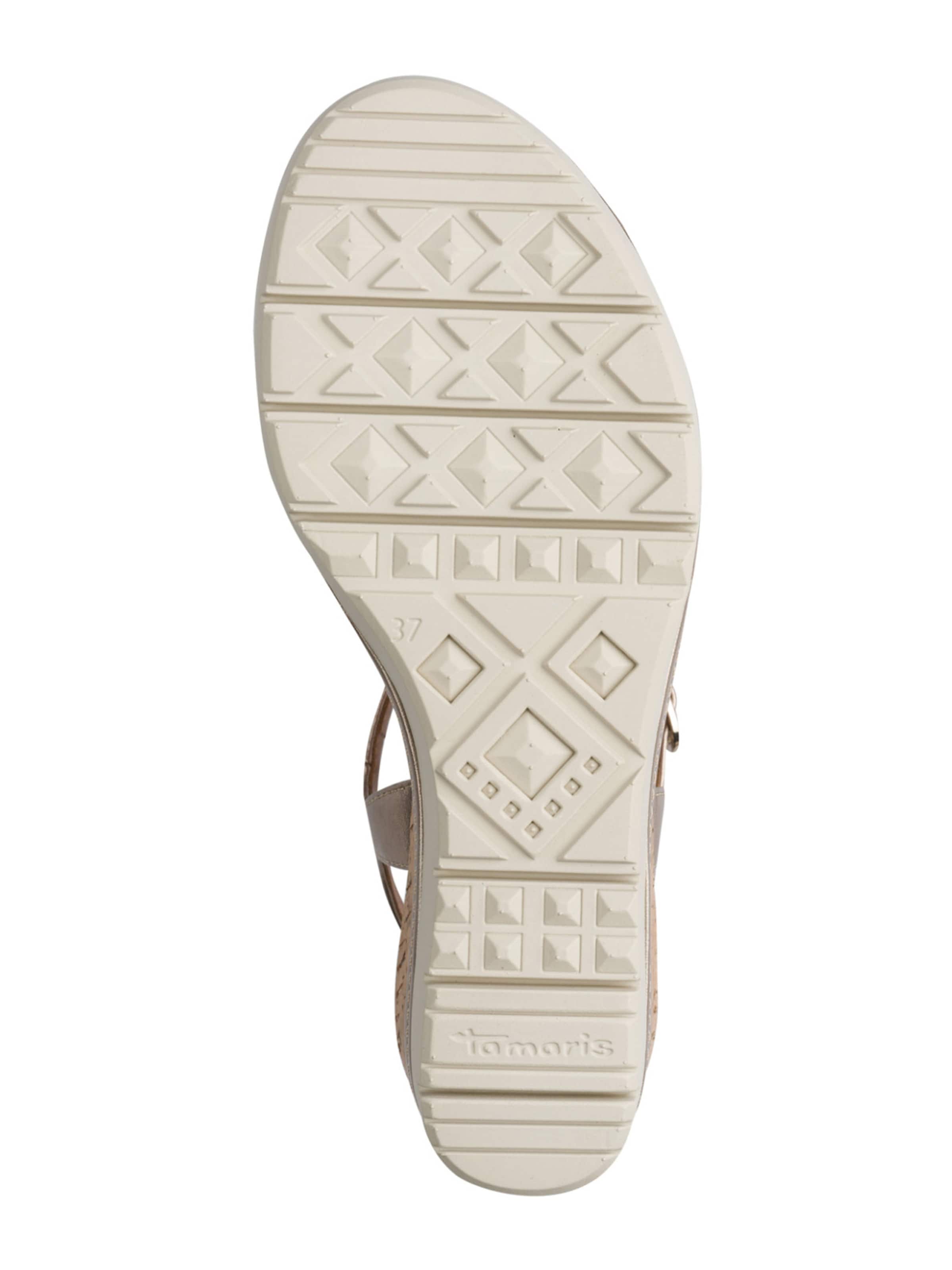 Tamaris Босоножки с ремешком в Бронзовый