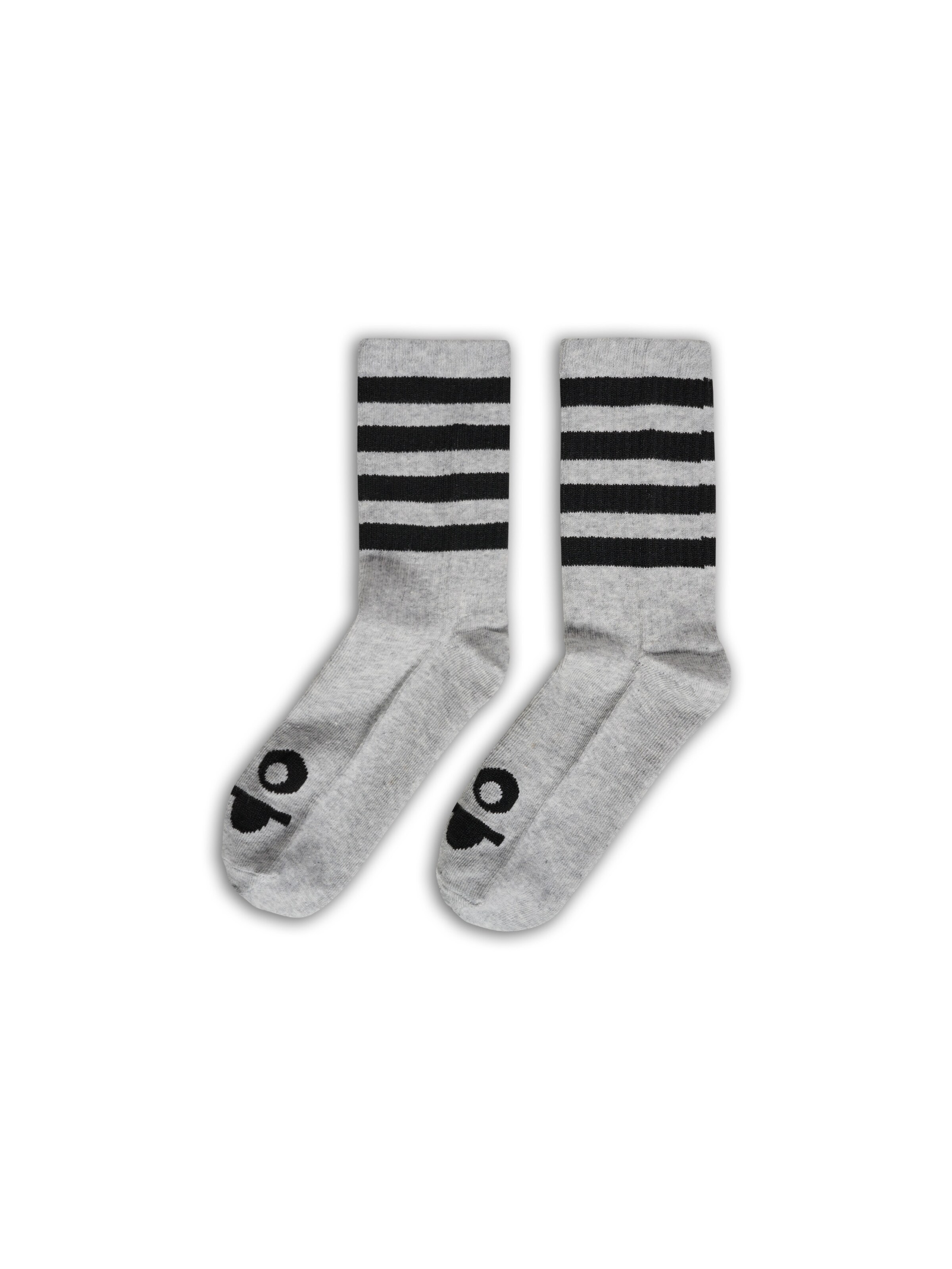 SOMETIME SOON Socken 'TOMMY' in Grau: Vorderseite
