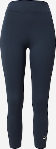 Nike Sportswear Скинни Леггинсы в Синий: спереди