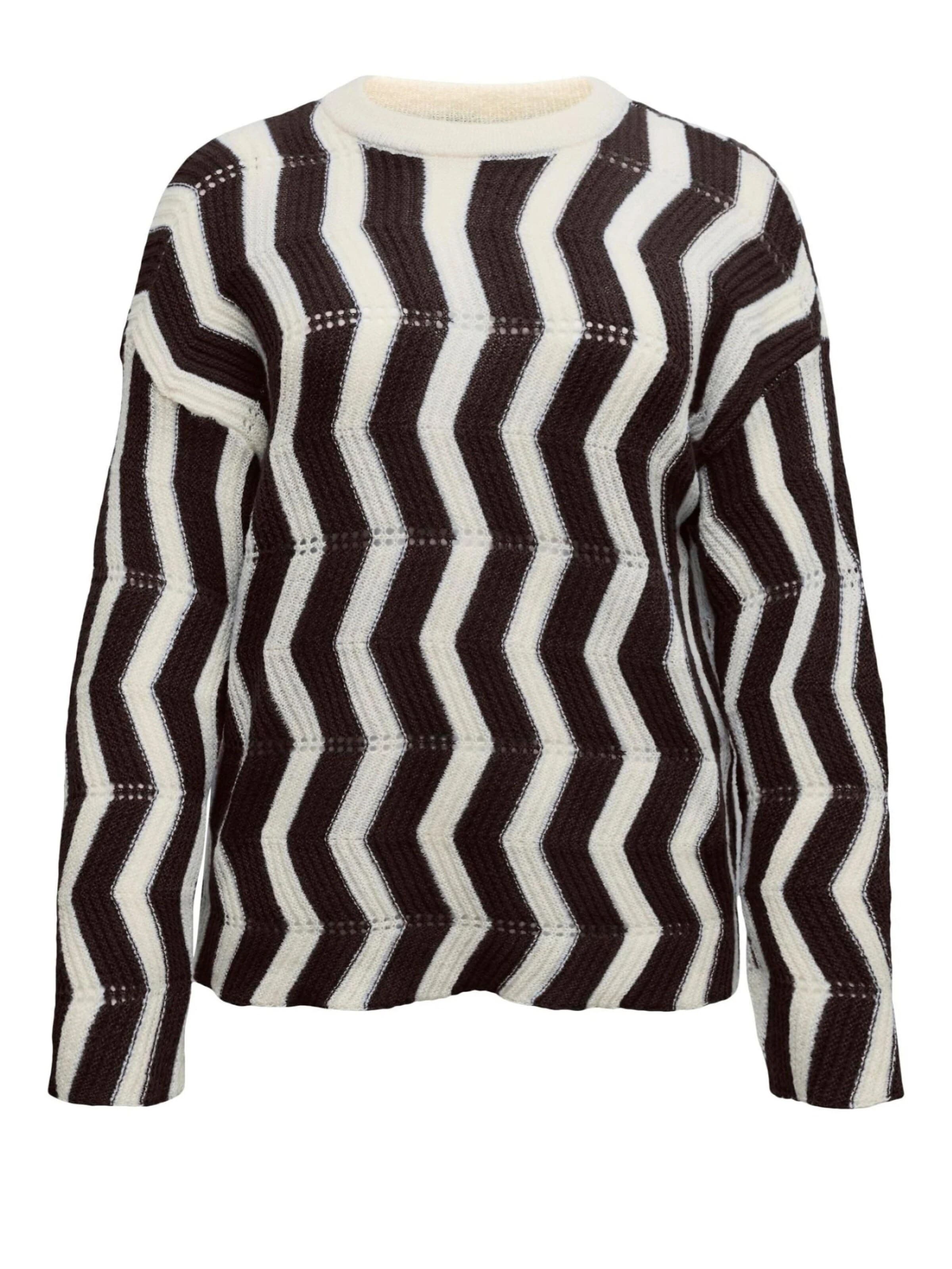Pull-over '10335230' Vero Moda Curve en marron : devant