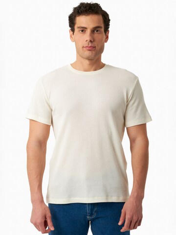 Organication T-Shirt in Beige: Vorderseite