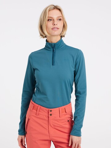 PROTEST Athletic Sweatshirt 'FABRIZ' in Blue: front