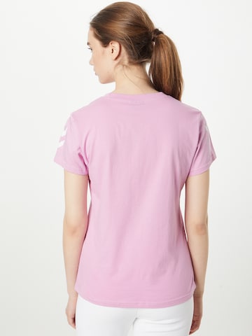 purpurinė Hummel Sportiniai marškinėliai