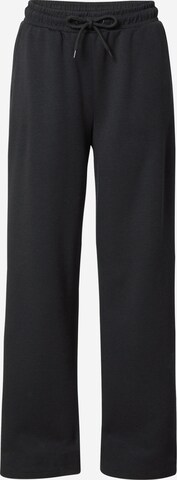 Wide leg Pantaloni sport de la ONLY PLAY pe negru: față