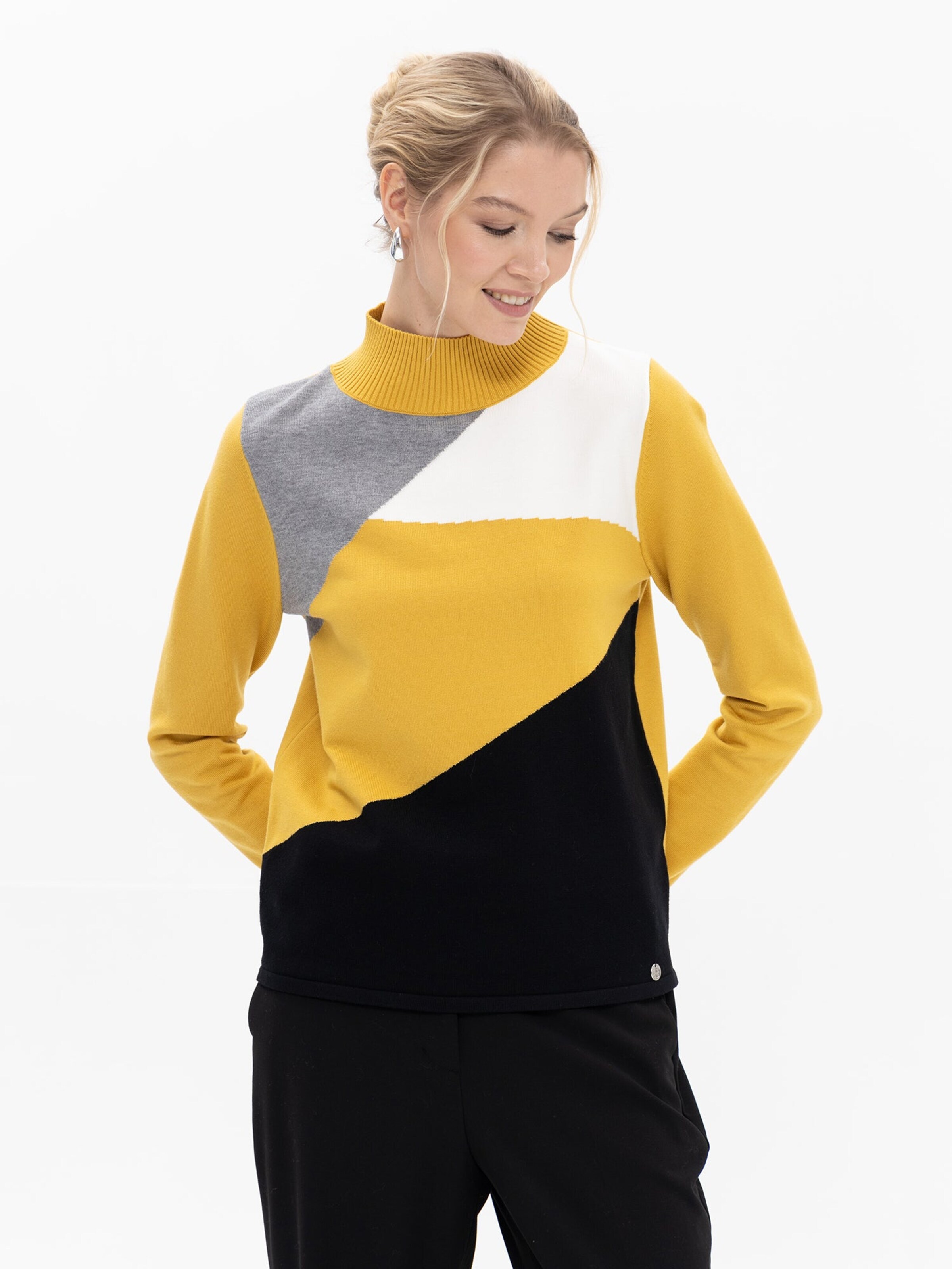 Passioni Sweatshirt in Yellow: front