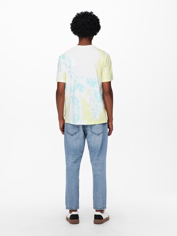 Only & Sons T-Shirt 'LOU' in Weiß