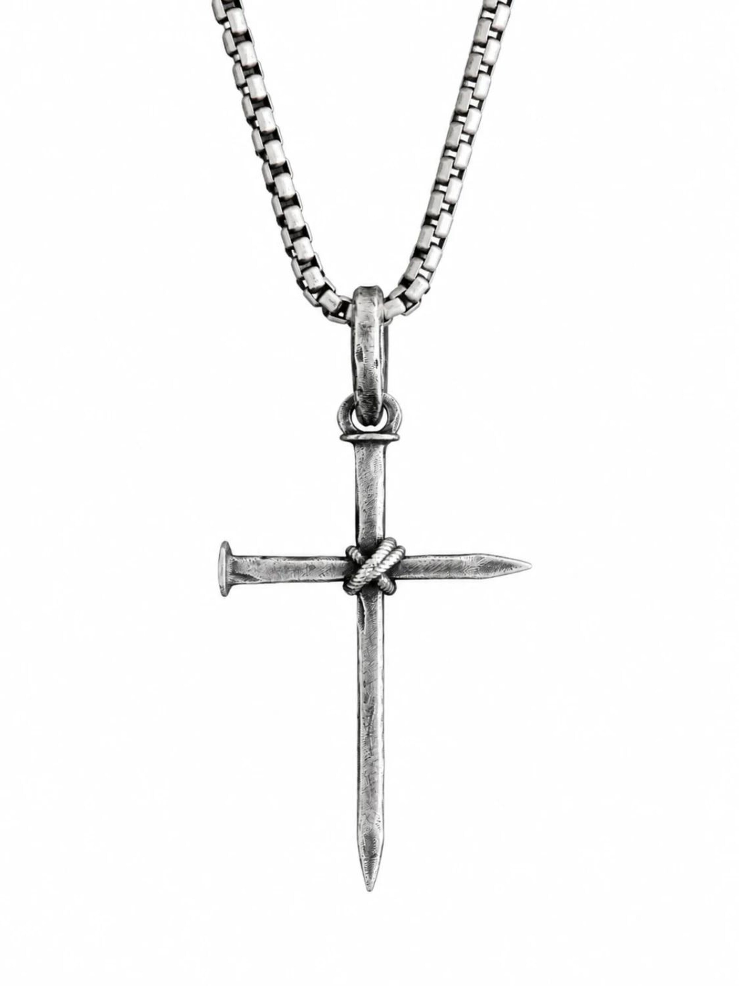 Pendentif 'TROGEN' REYTEL en argent : devant