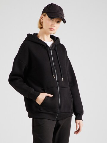 Trendyol Sweatjacke in Schwarz: Vorderseite