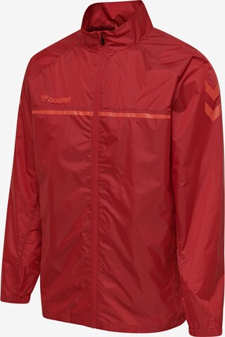 Veste de sport Hummel en rouge