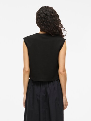 VILA Vest in Black