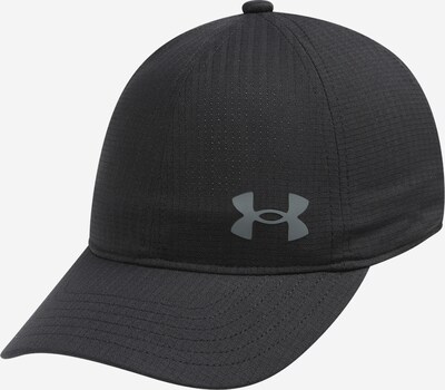 UNDER ARMOUR Athletic Hat in Grey / Black, Item view