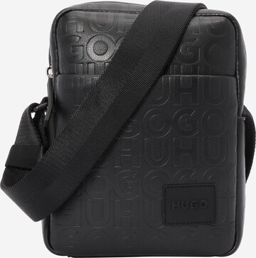 HUGO Τσάντα ώμου 'Ethon 2.0' σε μαύρο: μπροστά