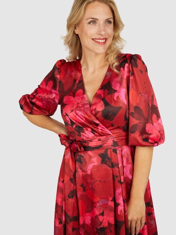 Robe de cocktail KLEO en rouge