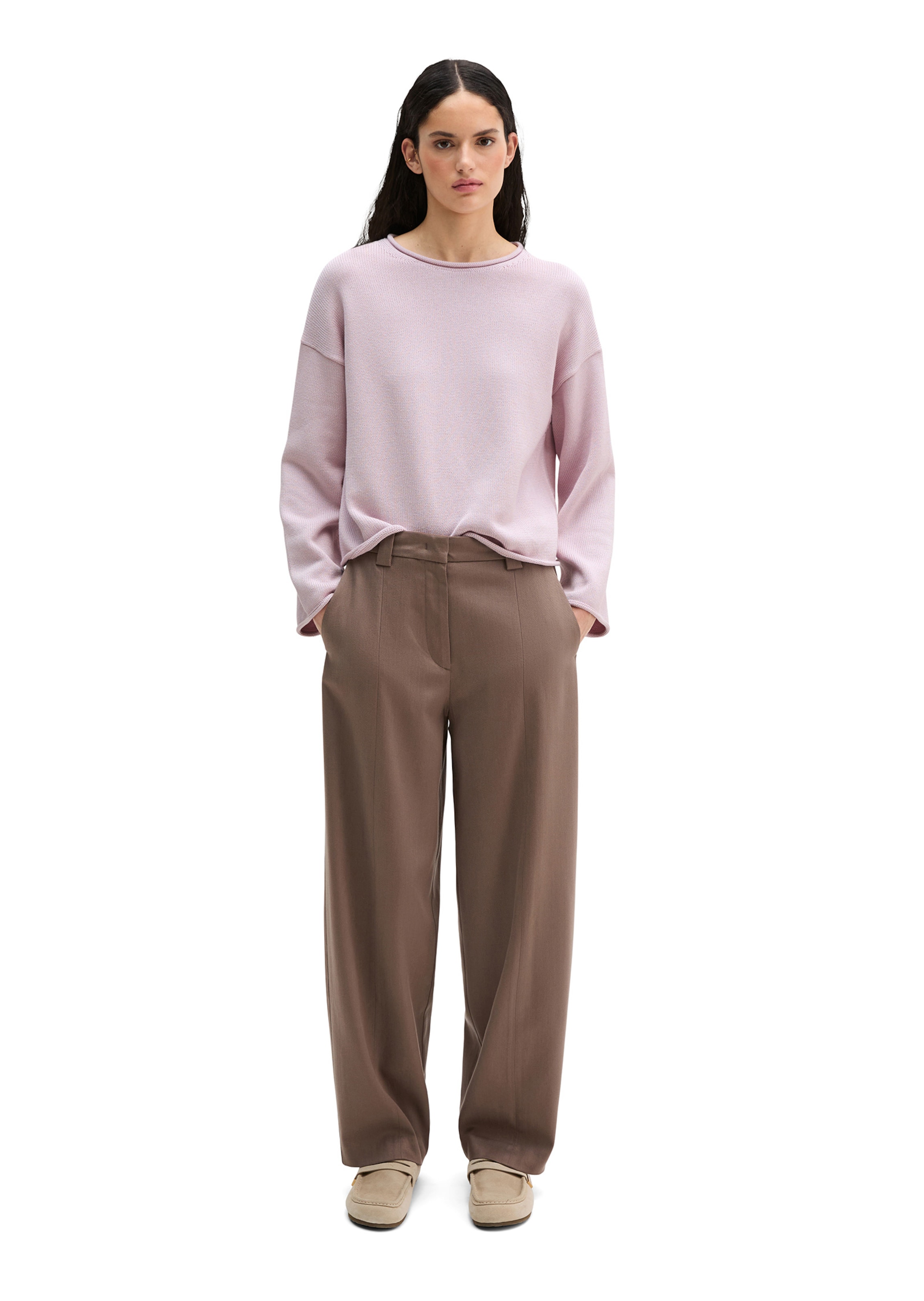 Marc O'Polo Oversized sweater in Pink
