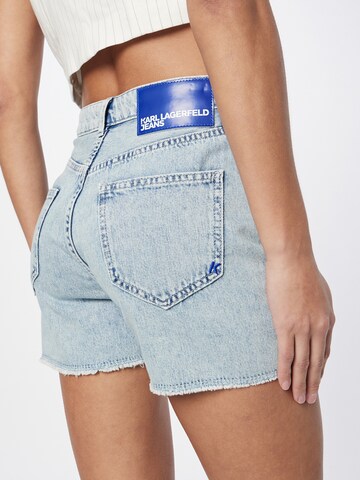 KARL LAGERFELD JEANS Regular Shorts in Blau