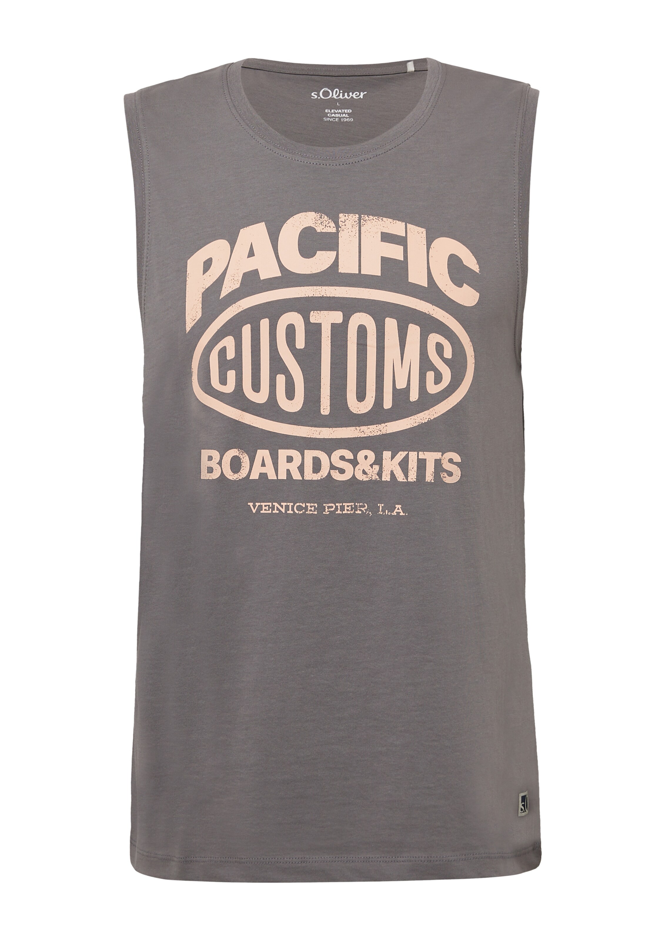 s.Oliver Shirt in Grau: Vorderseite