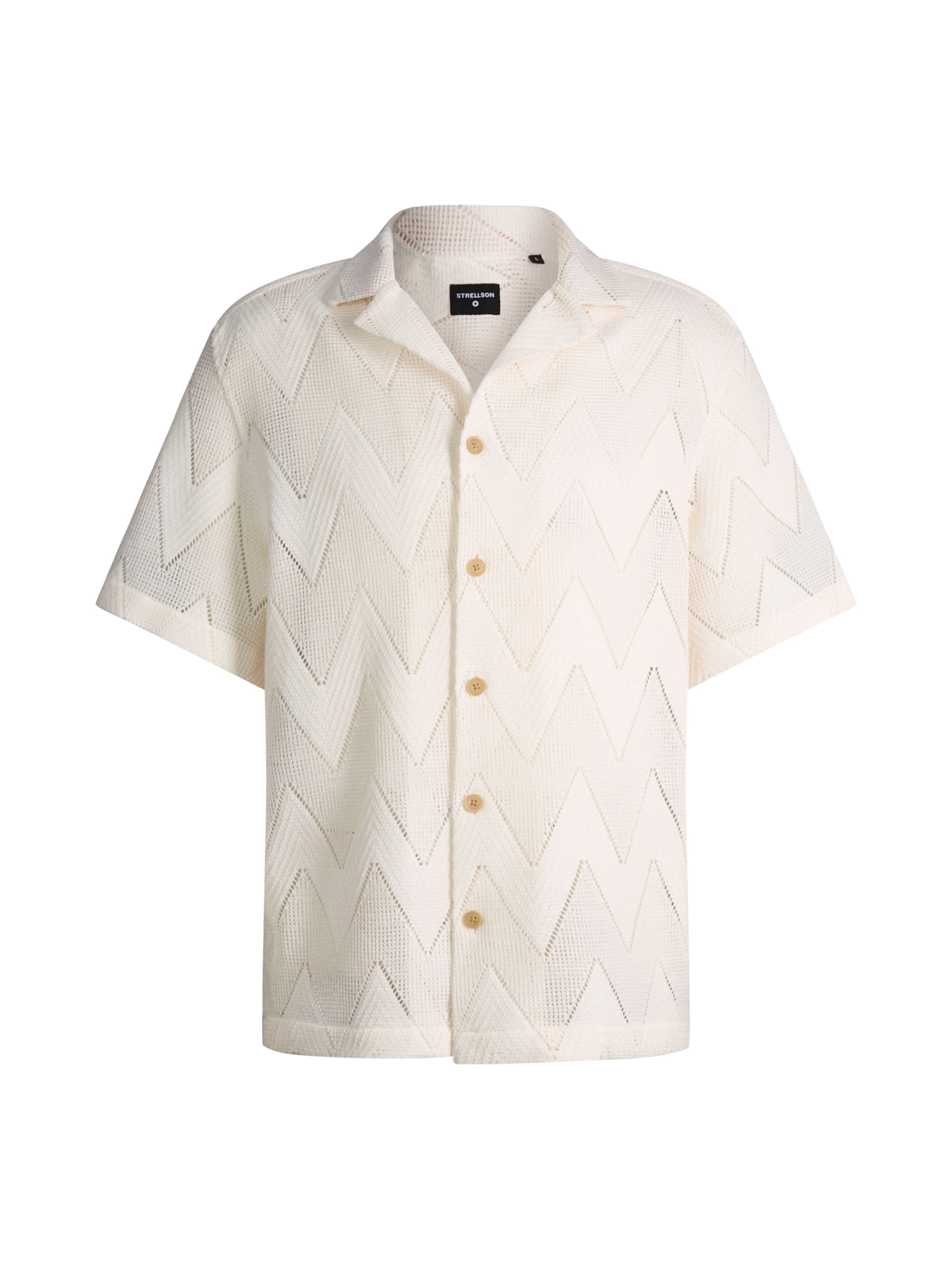 Coupe regular Chemise 'Clint' STRELLSON en blanc : devant