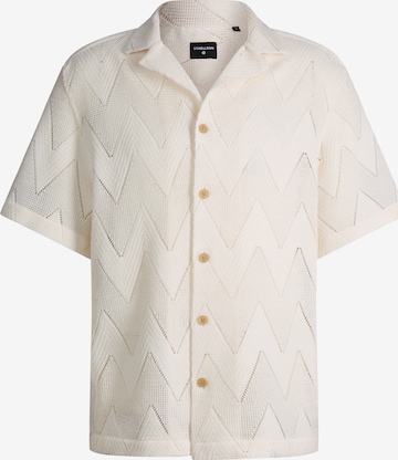Chemise 'Clint' STRELLSON en blanc : devant