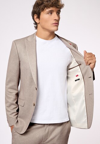 ROY ROBSON Slimfit Hosenanzug Slim Fit in Braun
