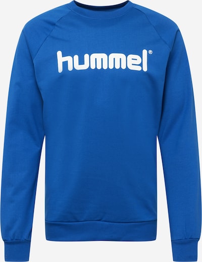 Hanorac sport Hummel pe albastru / alb, Vizualizare produs