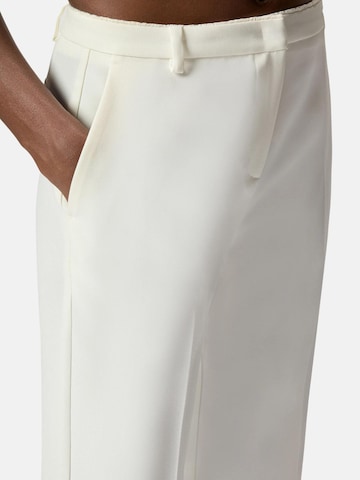 PINKO - regular Pantalón de pinzas en blanco