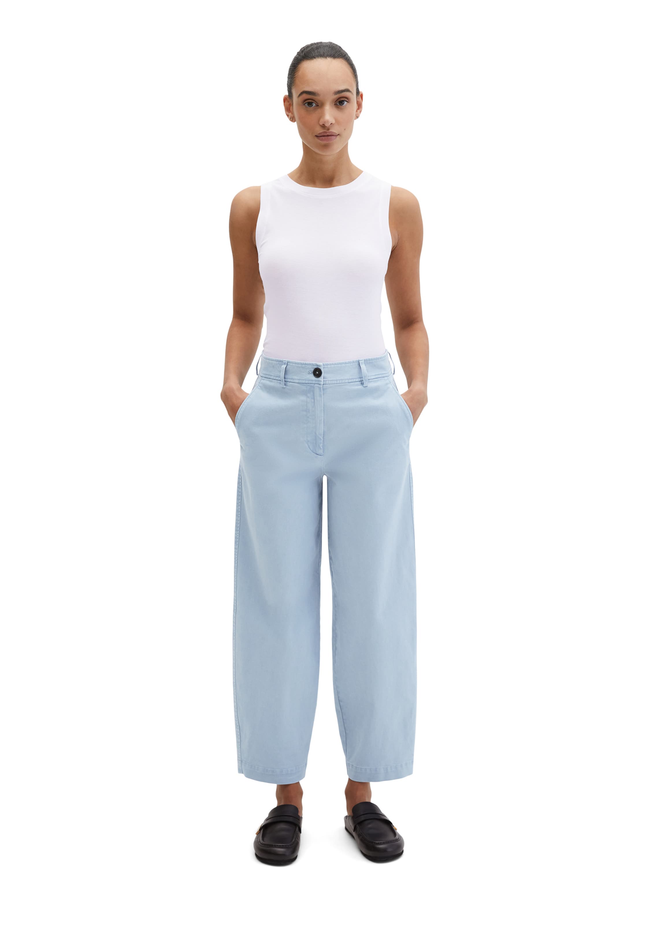 Marc O'Polo Vat Broek in Blauw