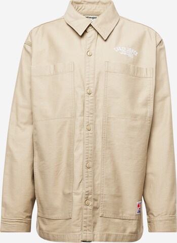 WRANGLER Between-Season Jacket 'CASEY JONES' in Beige: front