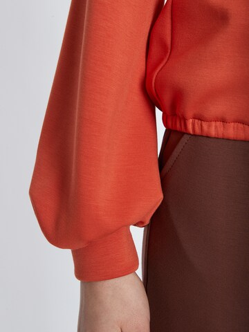 Ana Alcazar Sweatshirt 'Selma' in Oranje