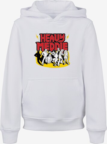 F4NT4STIC Sweatshirt 'Heavy Meddle' in White: front