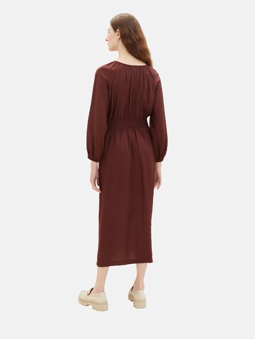 TOM TAILOR Dress in Brown