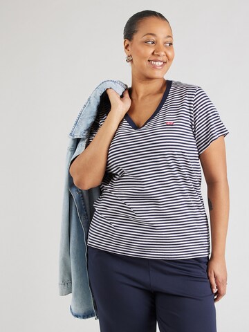 Levi's® Plus Футболка в Синий: спереди
