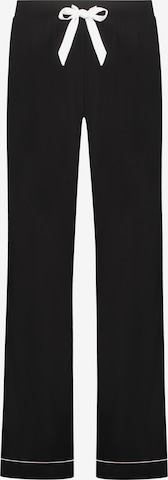 Hunkemöller Pyjamahose in Schwarz: Vorderseite