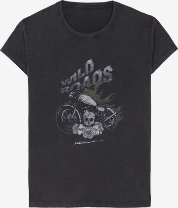 Scalpers Shirt 'Wild Road' in Grey: front