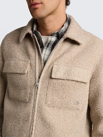 TOM TAILOR DENIM Übergangsjacke in Beige