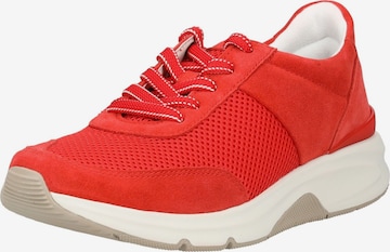 GABOR Sneakers laag in Rood: voorkant