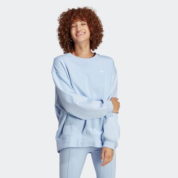 ADIDAS ORIGINALS Sweatshirt 'Premium Essentials ' i blå: forside