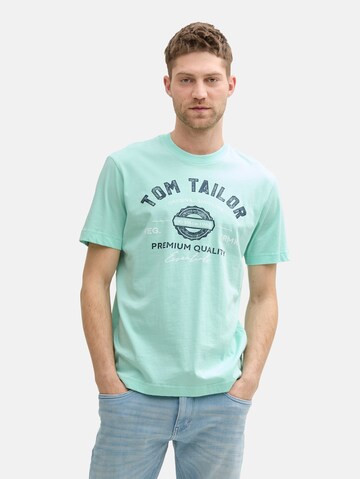 TOM TAILOR Shirt in Grün: Vorderseite