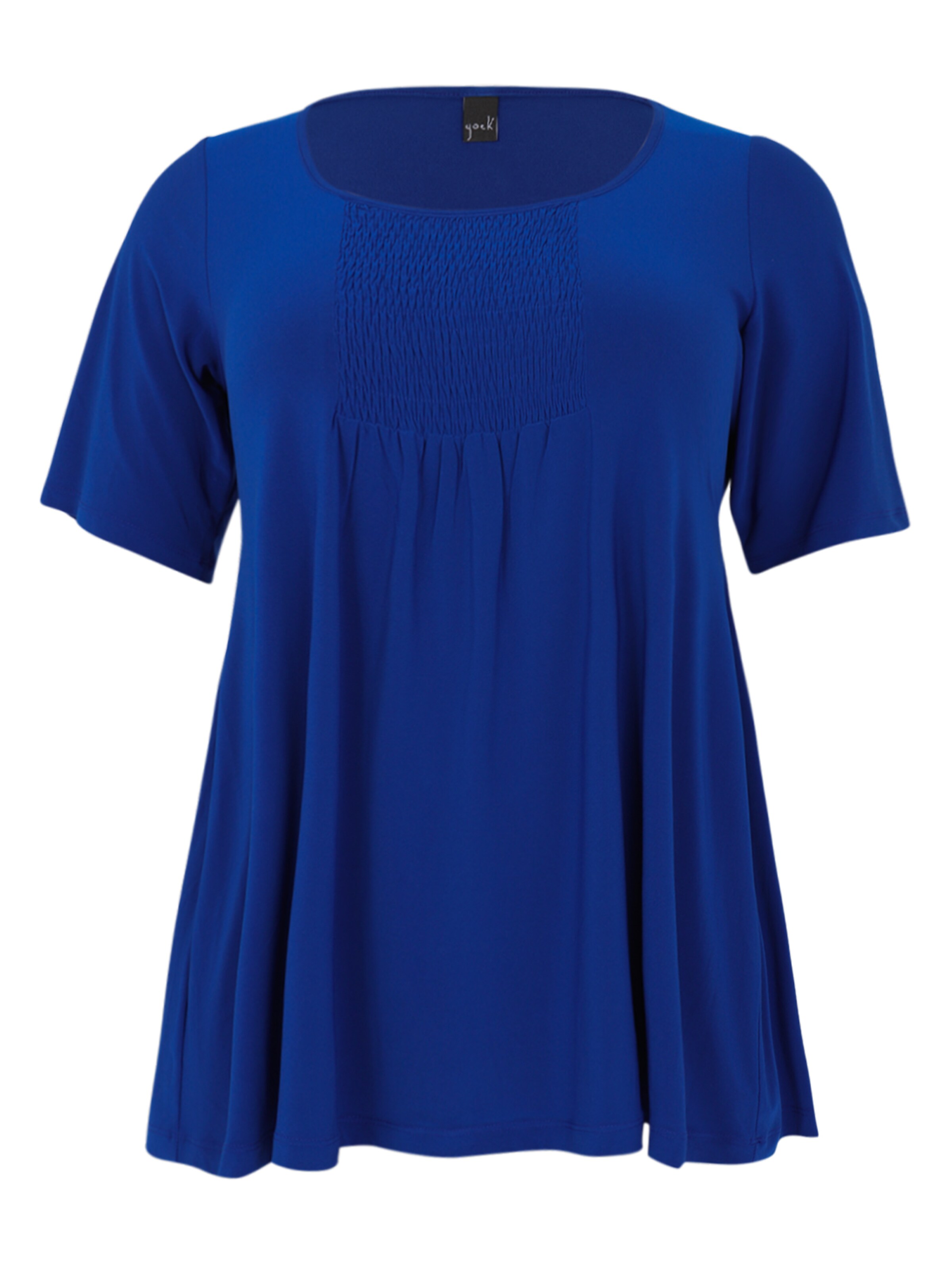 YOEK Tunic in Blue: front