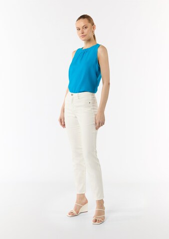 COMMA Blusentop in Blau
