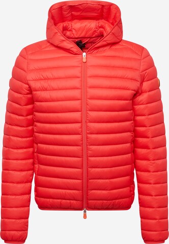 SAVE THE DUCK Between-Season Jacket in Red: front