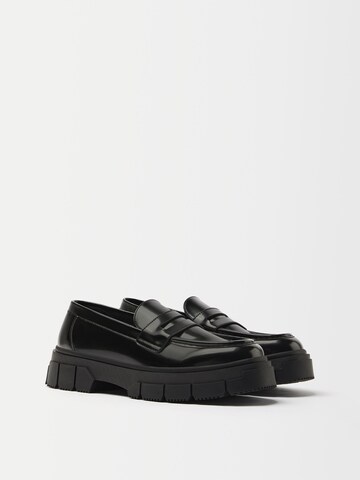 Bershka Slip-ons in Black