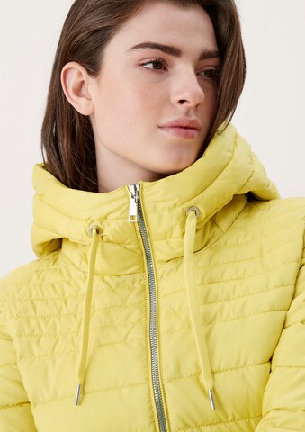 Veste mi-saison s.Oliver en jaune