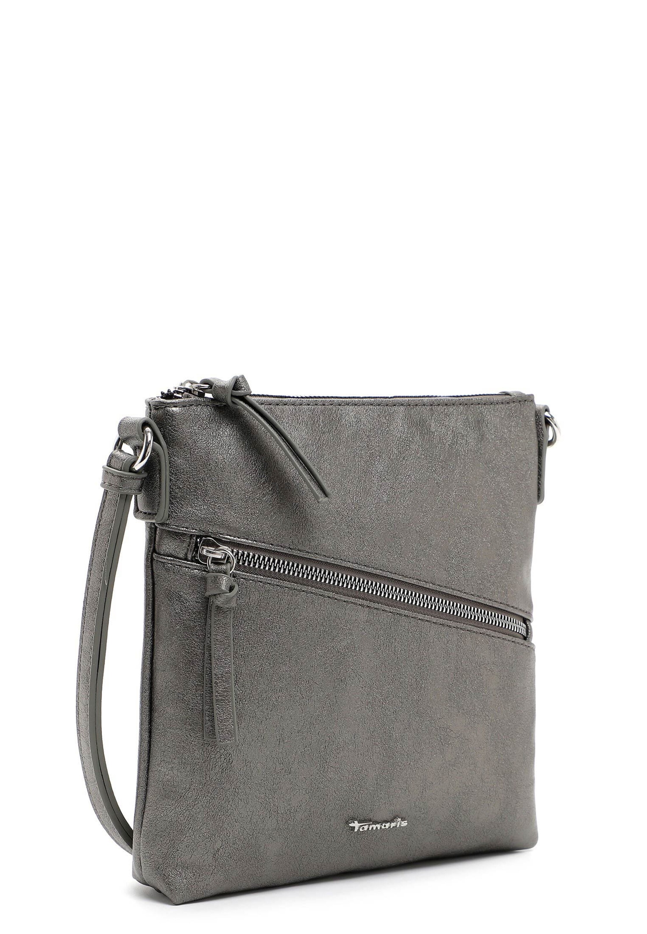 Tamaris Skuldertaske ' Alessia ' i sølv