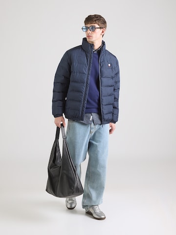 JACK & JONES Átmeneti dzseki 'JCOFUSION' - kék