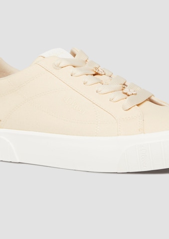 s.Oliver Platform trainers in Beige