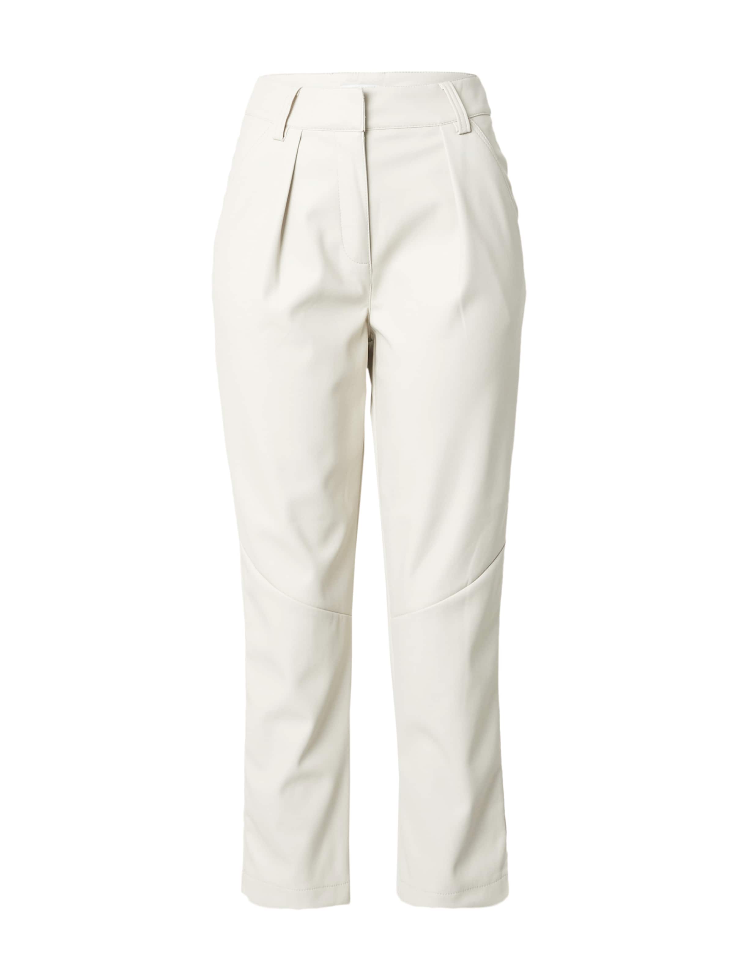 Pantalon à pince TOPSHOP en beige : devant